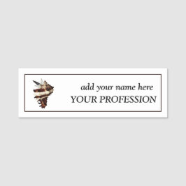 クリエイティブブティック名前をカスタムする&職業 名札