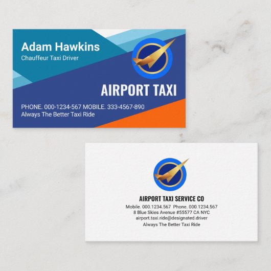 クリエイティブブルースカイランウェイズ 名刺 (正面/裏面)