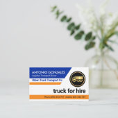 クリエイティブブルータブトラックドライバー 名刺 (スタンド正面)