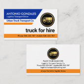 クリエイティブブルータブトラックドライバー 名刺 (正面/裏面)