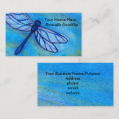 クリエイティブブルートンボウォーターカラー 名刺 (正面/裏面)