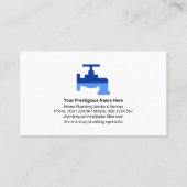 クリエイティブブループラムホームパイピング 名刺 (裏面)