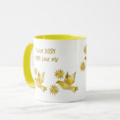 クリエイティブプレゼント用バードマグカップ マグカップ (正面左)