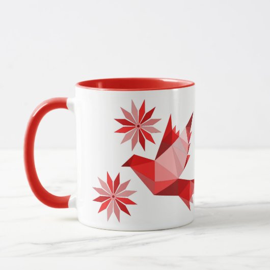 クリエイティブプレゼント用バードマグカップ マグカップ (左)