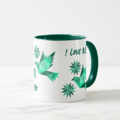 クリエイティブプレゼント用バードマグカップ マグカップ (正面右)