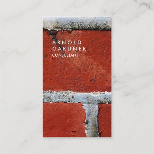 クリエイティブプレーン・グリーン・ボタニック・トレンディー・コンサルタント 名刺 (正面)