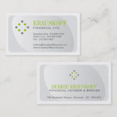 クリエイティブプロフェッショナル名刺テンプレート 名刺 (正面/裏面)