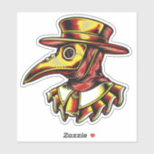 クリエイティブペストドクターイラストレーション シール (シート)