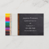 クリエイティブペンシルシャルボード先生 名刺 (正面)