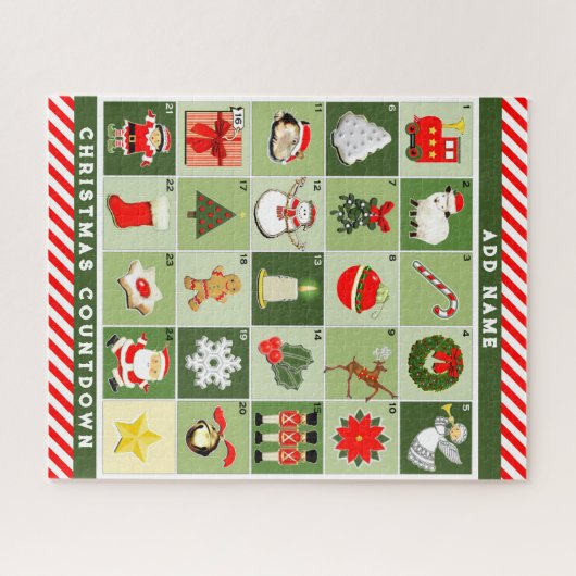 クリエイティブホリデーギフトアイディア ジグソーパズル (横)