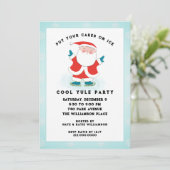 クリエイティブホリデーパーティー招待状 招待状 (スタンド正面)