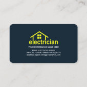 クリエイティブホームエレクトリシアンサービス 名刺 (裏面)