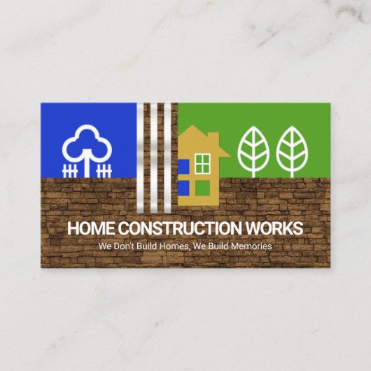 クリエイティブホームランドスケープシルバーリバー建築 名刺 (正面)