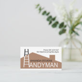 クリエイティブホームルーフトップラダーブラシビルダ 名刺 (スタンド正面)