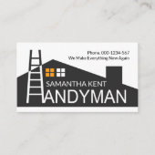 クリエイティブホーム建物屋上梯子 名刺 (正面)