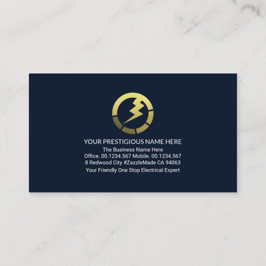 クリエイティブホーム電気配線システム 名刺 (裏面)