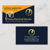 クリエイティブホーム電気配線システム 名刺 (正面/裏面)