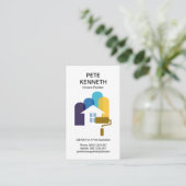 クリエイティブホー絵画ムズストライプモ絵画チフ 名刺 (スタンド正面)