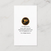 クリエイティブホー絵画ムズストライプモ絵画チフ 名刺 (裏面)