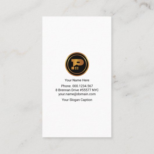 クリエイティブホー絵画ムズストライプモ絵画チフ 名刺 (裏面)