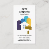 クリエイティブホー絵画ムズストライプモ絵画チフ 名刺 (正面)