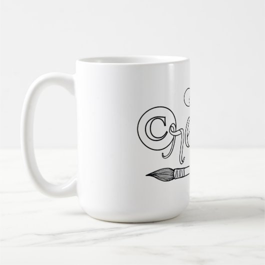 クリエイティブマググ コーヒーマグカップ (左)