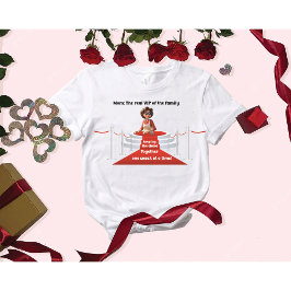 クリエイティブマザーズ日おもしろいVIPスナックママ Tシャツ