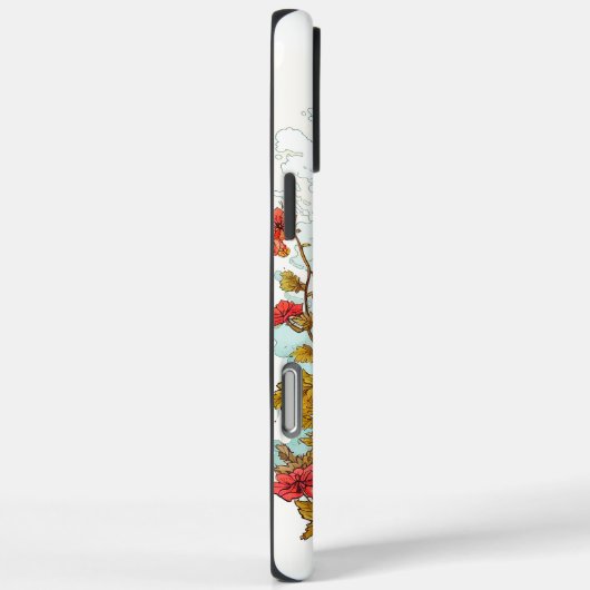 クリエイティブマッシュルーム森イラストレーション Case-Mate iPhoneケース (裏面 / 右)