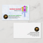 クリエイティブミスティウェイブズホ絵画ームズサービス 名刺 (正面/裏面)