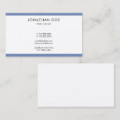 クリエイティブミニマモダンリストプロフェッショナルシンプルトップ 名刺 (正面/裏面)