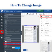 クリエイティブミニマルなクリーン履歴書