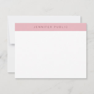 クリエイティブミニマルモダンバラ金ゴールドテンプレート ノートカード