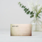 クリエイティブミニマル熟成テクスチャの外観 名刺 (スタンド正面)