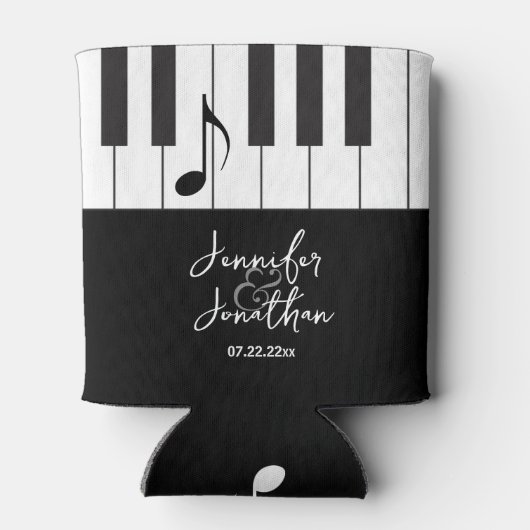 クリエイティブミュージシャンピアノ鍵結婚ズ 缶クーラー (裏面)