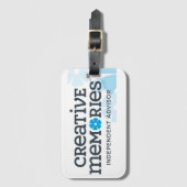 クリエイティブメモリーズInd Advisorバナー ラゲッジタグ (正面縦)