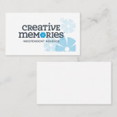 クリエイティブメモリーズInd Advisor 名刺 (正面/裏面)