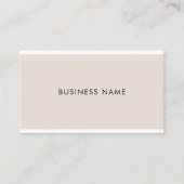 クリエイティブモダンお洒落会社概要トレンディー 名刺 (正面)