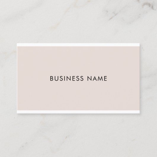 クリエイティブモダンお洒落会社概要トレンディー 名刺 (正面)