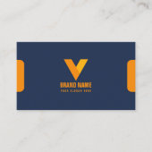 クリエイティブモダンエレガント 名刺 (正面)