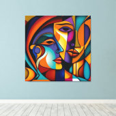 クリエイティブモダンキャンバスfor Home & Office キャンバスプリント (インサイチュ (ウッドフロア))