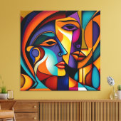 クリエイティブモダンキャンバスfor Home & Office キャンバスプリント (インサイチュ (リビング))