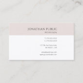 クリエイティブモダンシンプルデザイントレンディーテンプレート 名刺 (正面)