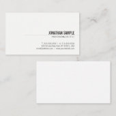 クリエイティブモダンシンプルプロフェッショナルカワイシック 名刺 (正面/裏面)