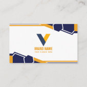 クリエイティブモダンシンプル 名刺 (裏面)