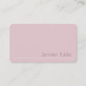 クリエイティブモダンテンプレートエレガントプロフェッショナルトップ 名刺 (正面)