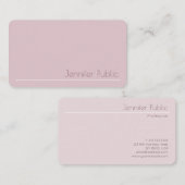 クリエイティブモダンテンプレートエレガントプロフェッショナルトップ 名刺 (正面/裏面)