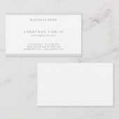 クリエイティブモダンプミニマルライお洒落ンエレガントルクセ 名刺 (正面/裏面)