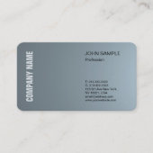 クリエイティブモダンプロフェッショナルデザインプエレガントラン 名刺 (正面)