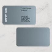 クリエイティブモダンプロフェッショナルデザインプエレガントラン 名刺 (正面/裏面)