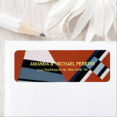 クリエイティブモダン抽象芸術シェイプズカンディンスキーアート ラベル (インサイチュ)